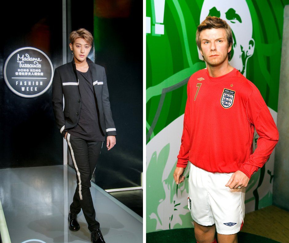 It is said that people born on May 2 are very romantic 🥰
❤️Happy birthday to Z. Tao and David Beckham🎂

<a href="/hztttaoswag/">Z.TAO🔴黄子韬</a>
#MadameTussaudsHongKong #ThePeak #ZTao #黄子韬 #DavidBeckham