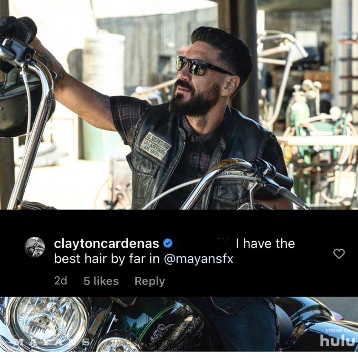 ClaytonsAngels's tweet image. Clay spitting facts … 
—
Check out his fan answers on #matansmc Instagram … 

#mayansfx #claytoncardenas