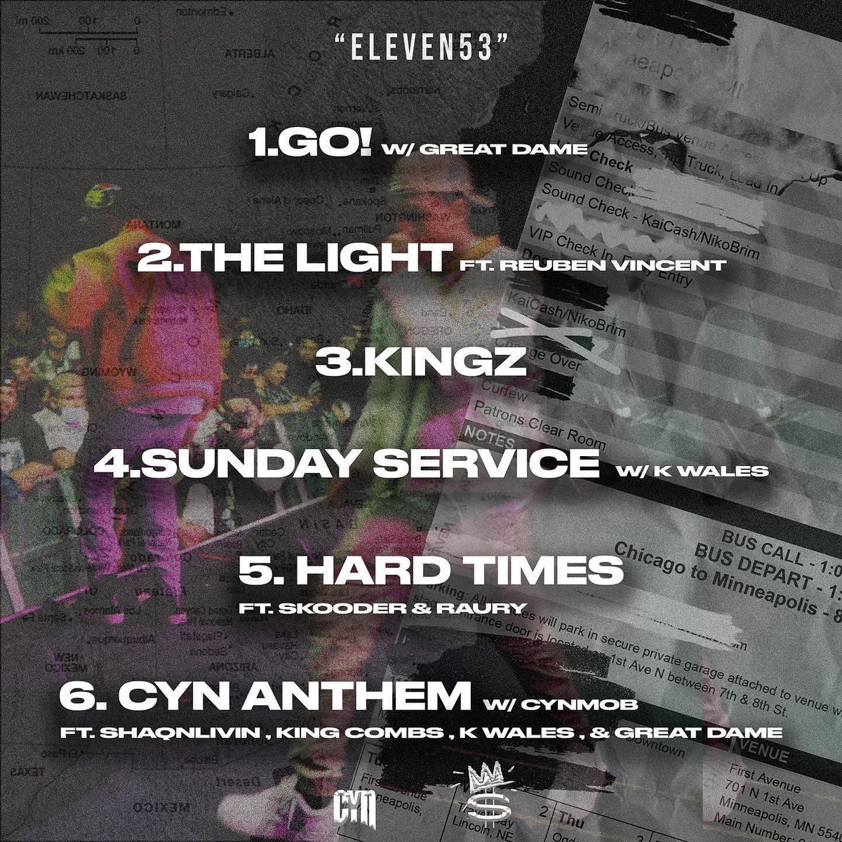 This project about to be FIRE 🔥🔥

Two of my favorite young artists <a href="/NikoBrim/">Neek</a> <a href="/kaicash/">KAI CA$H</a>! It’s lit ‼️

My brothers <a href="/skooder_/">Skooder</a> and <a href="/Raury/">Coconut Oil Papi</a> on track 5; CYN MOB: <a href="/k_wales2/">K Wales</a> <a href="/TheOfficialShaq/">ShaTown ♛</a> <a href="/TreyLivin/">Livin</a> <a href="/Kingcombs/">King Combs</a> <a href="/DameGreat_/">Great Dame</a>; plus Mr. Lyrics himself <a href="/ReubenVincent_/">RV</a> 

🔥🔥🔥
OUT TOMORROW