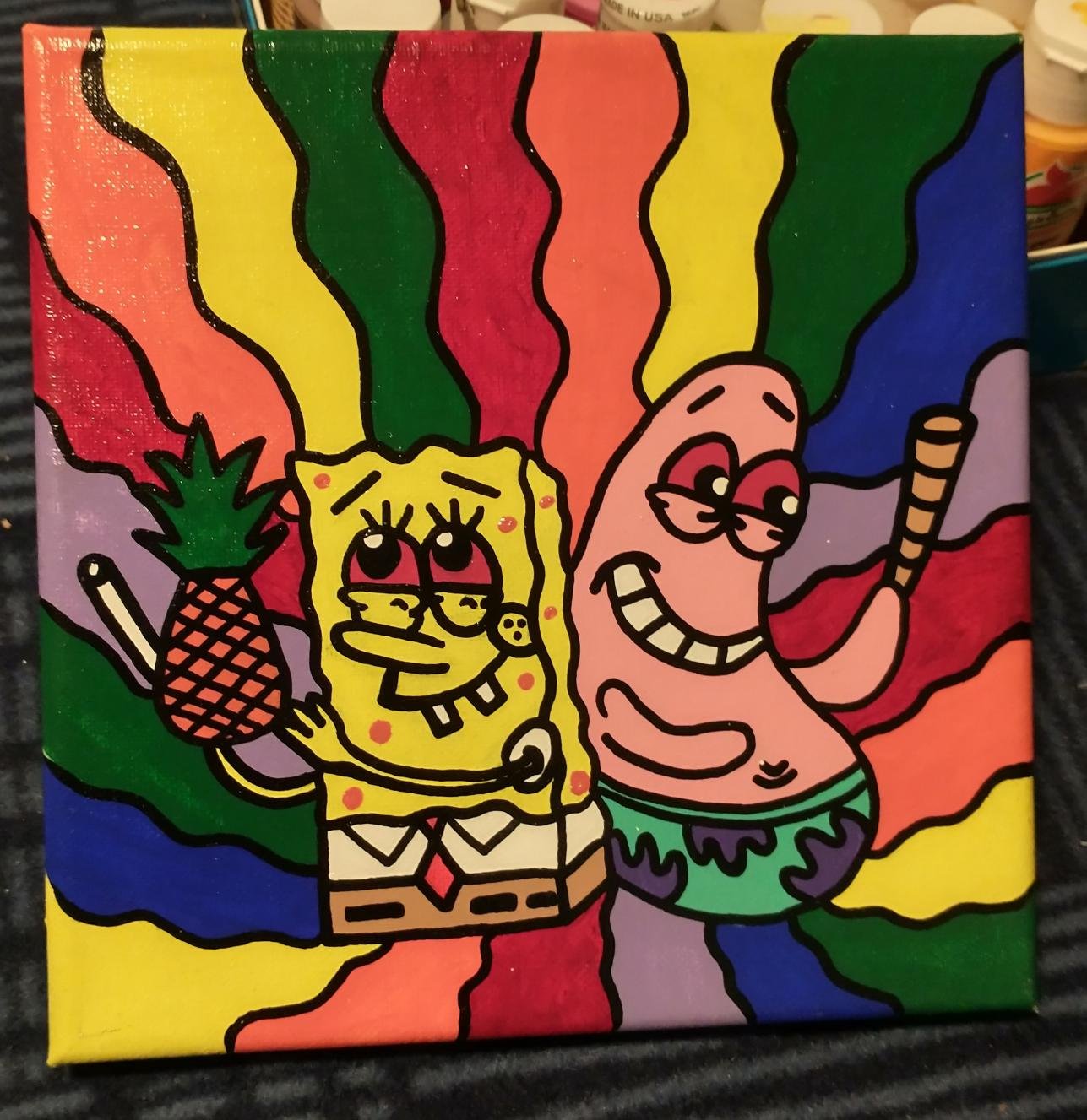 Amanda Abbott on X: @banginbeautiess I got this really awesome painting in  the mail that I ordered from @banginbeautiess Pictured next to some of my  painting supplies because I also was painting