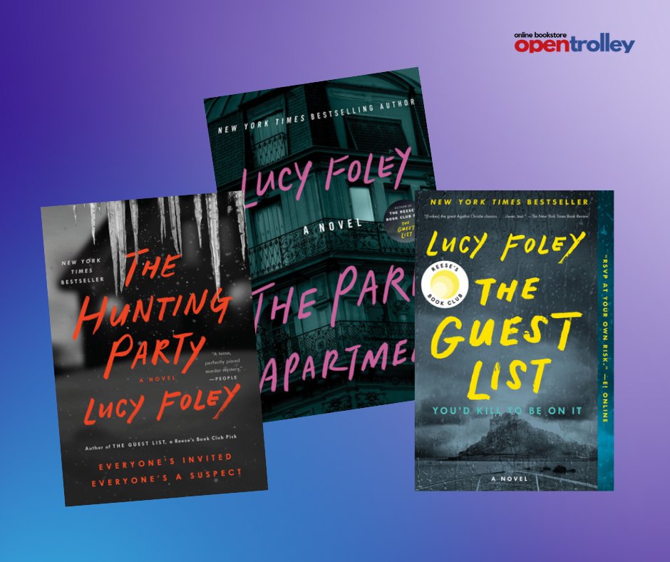 If you are a fan of psychological thriller, #LucyFoley books are perfect for you!