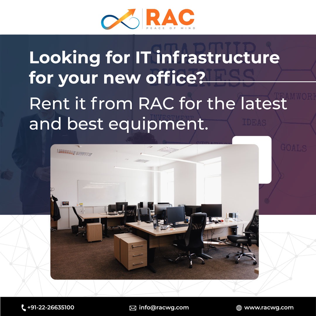 RACINFRARENTAL's tweet photo. Setting up a new office can be difficult but buying the equipment is a more difficult job. Well, we have a solution and a convenient way it is renting. Renting the equipment will benefit you in many different ways.
Check our website at: https://t.co/Ry2J7sLxRY https://t.co/ai5vhZC89z