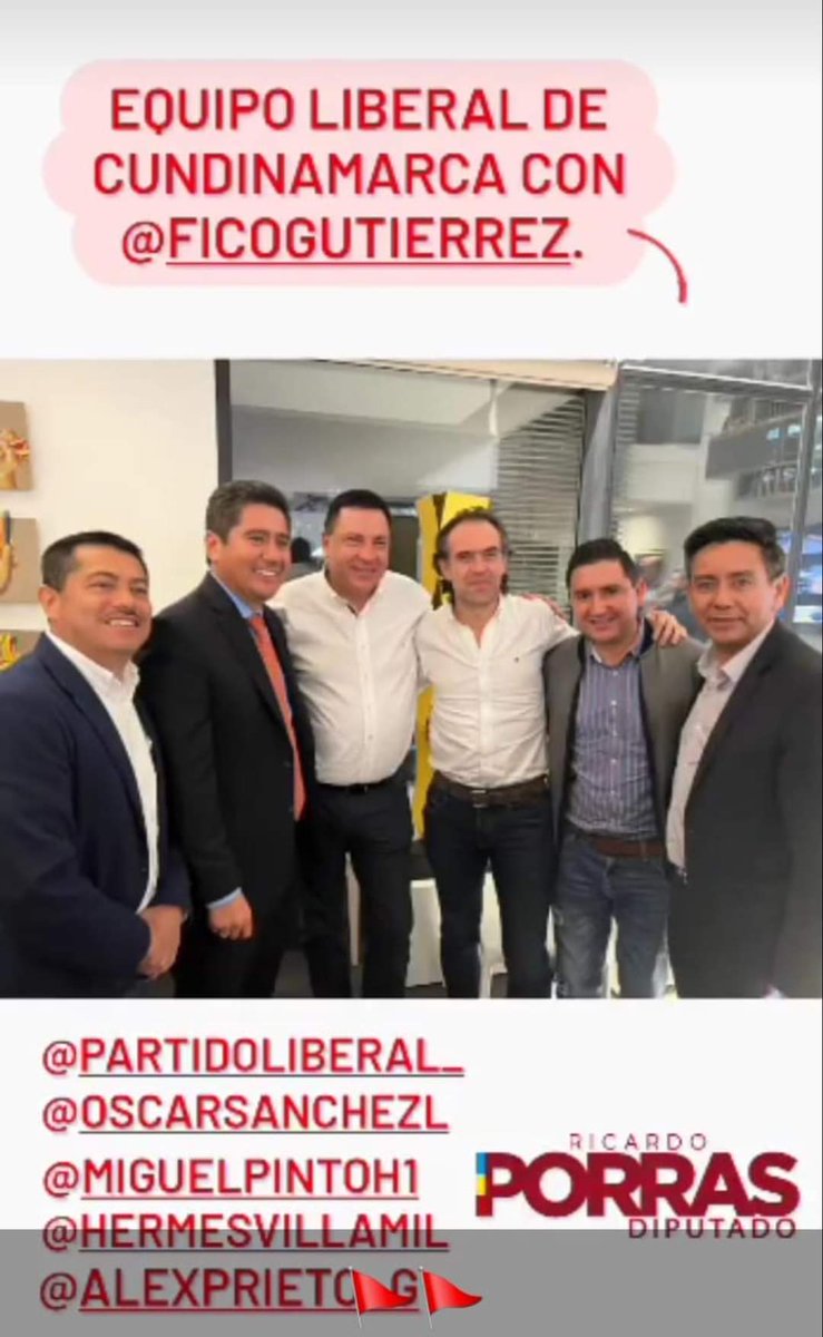 RuraliaUrbana's tweet photo. @MiguelPintoH1,su lobista @16oscarsanchez y los LameCrocs Liberriale$Gavirista$ de la @AsambleadeCund aceitan MaquinariaPolitiqueraPARA 'Armonizar'VolteosdeTierras del #CartelRMBC con @JorgeEmilioRey que apoya a @FicoGutierrez junto a @nicolasgarciab y su 'CallConsorter'. #NoRMBC https://t.co/oSu9LnvKwi