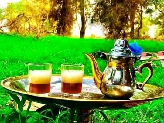 Bintniger's tweet photo. #الشاي 
#او _اتاي _ يتميز الشاي  برونقه الخاص في شكله ومضمونه من مايميزه عن الشاي في أي بلد آخر فهو الرمز الوطني الأصيل للعرب في دولة النيجر 🇳🇪 لا تخلو منه أي جلس نيجرية ويرمز إلى كرم الضيافة https://t.co/e9eaD7wfXq