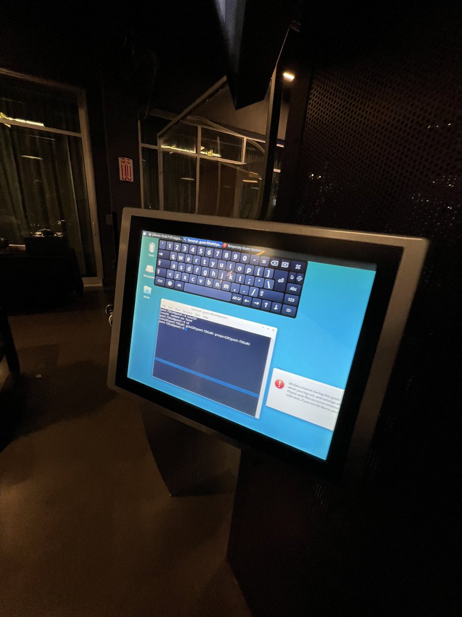 we got a shell on the topgolf kiosk