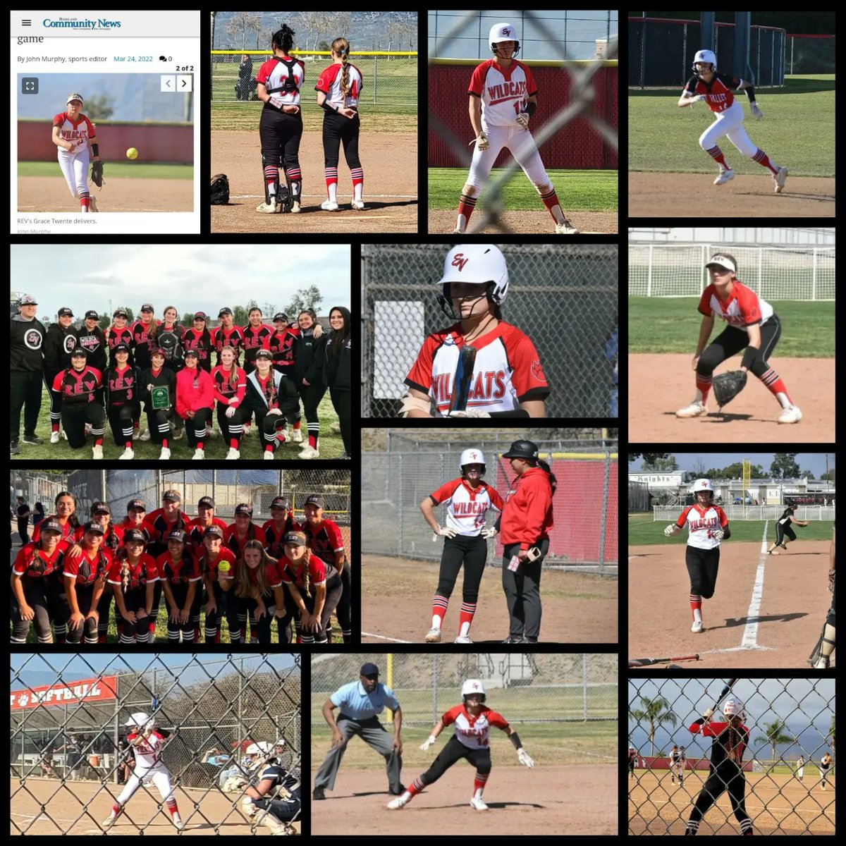 GraceTwente20's tweet photo. Freshman season
Honored to make Varsity as a freshman. Had a lot of highs and lows. Competed in a tough CBL league that challenged me mentally as well as physically. Year 1,done.
Pitched 93 innings
5 player of the Game awards
333 AVG
@SoftballRev
#REVWAY #WILDCATS #softball https://t.co/n1jFeNVpe6