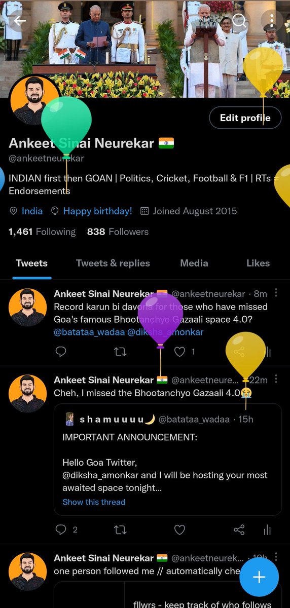 Desi Patrao 🇮🇳 tweet media