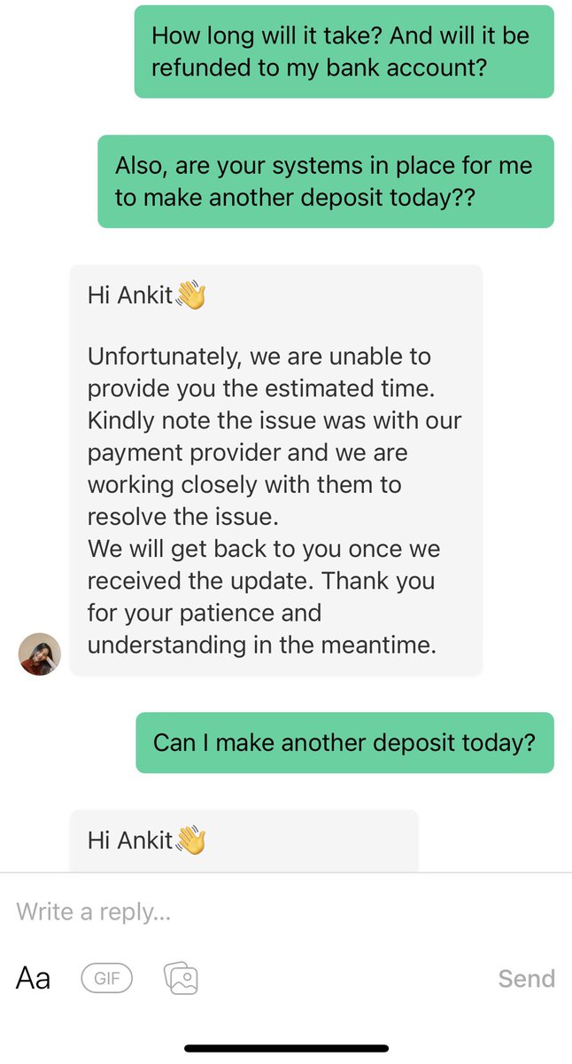 Ankitjain2210's tweet photo. @realheygotrade after providing the proof of payment, how hard is it to find the funds? It’s baffling to see the same reply over and over again. It’s been 4 days. You guys can do better!! https://t.co/eiOhpGig66