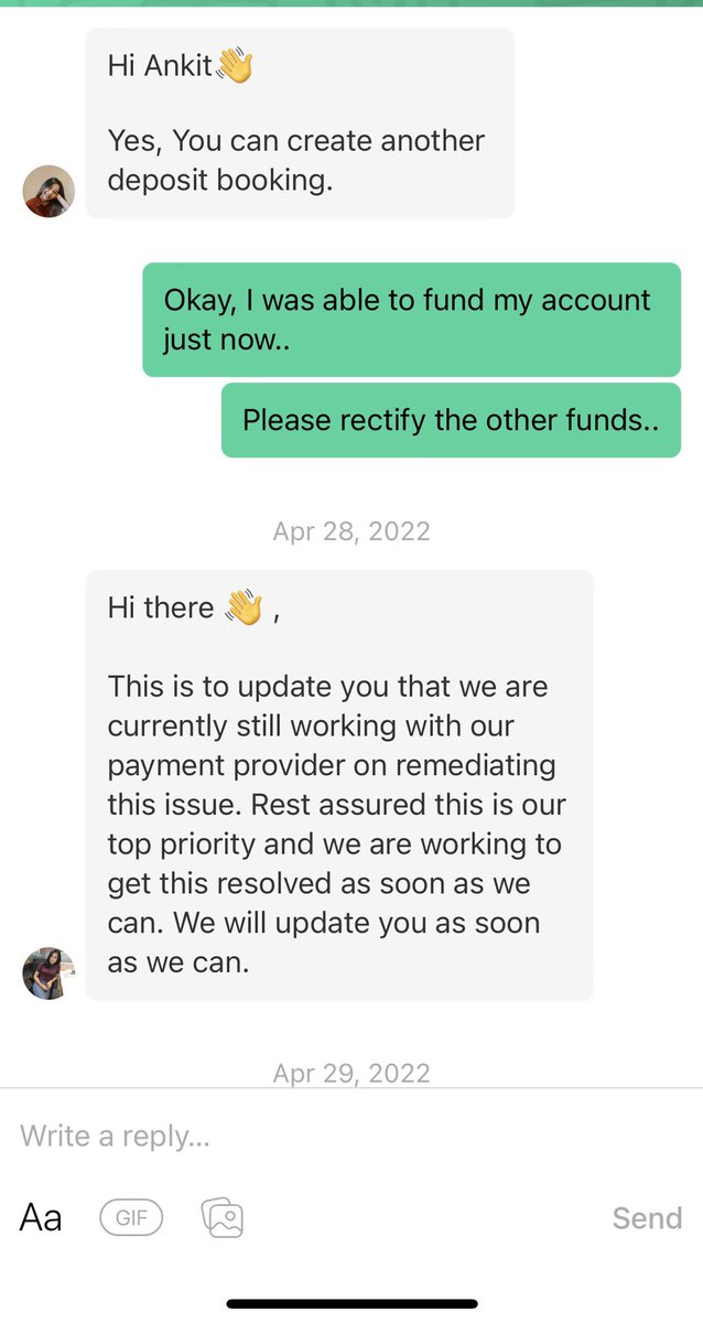 Ankitjain2210's tweet photo. @realheygotrade after providing the proof of payment, how hard is it to find the funds? It’s baffling to see the same reply over and over again. It’s been 4 days. You guys can do better!! https://t.co/eiOhpGig66
