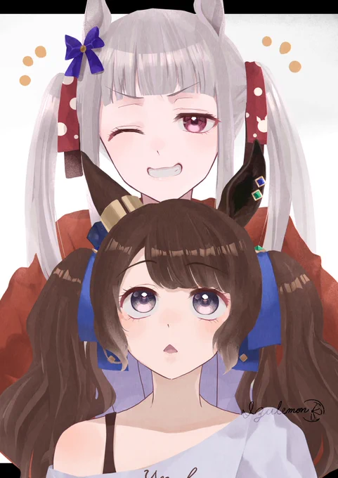 ゴルシとジョーダン 