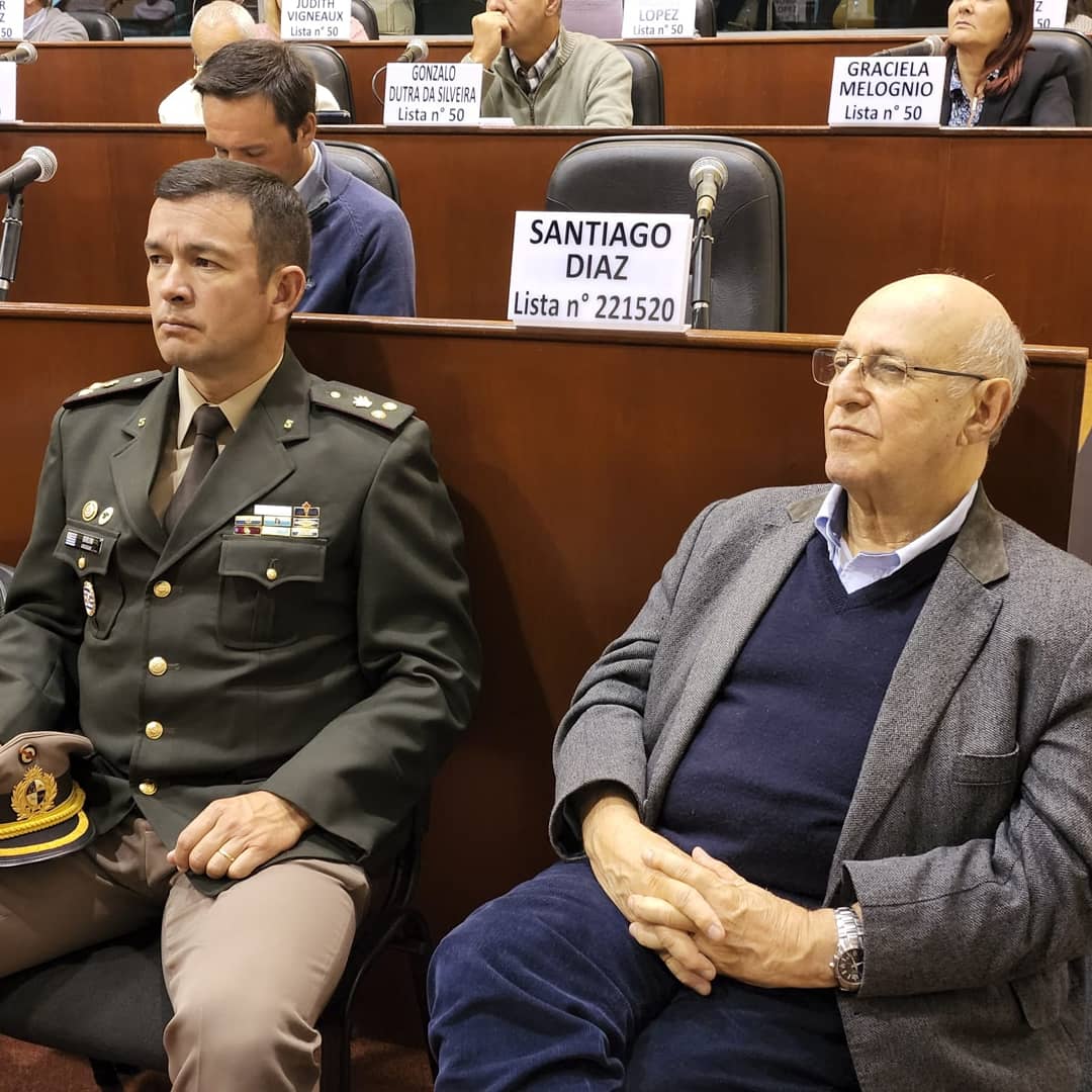 Sesiona de forma extraordinaria, la Junta Departamental de Tacuarembó, en reconocimiento del joven futbolista Diego Méndez Correa, campeón de la Copa Libertadores de América sub 20 con Peñarol de Montevideo.