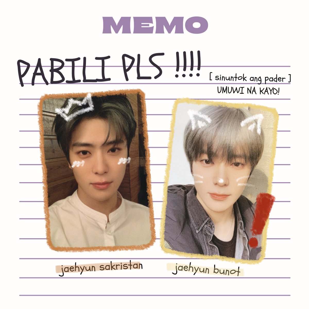 levoholic's tweet photo. % ( wtb lfs nct pc ph ) 

jaehyun neozone n ( bunot )
 
on hand / stbo ok !
flexi budget but no to op
can payo if within budget

dm me your offers <8 https://t.co/hZWt7CDcXe