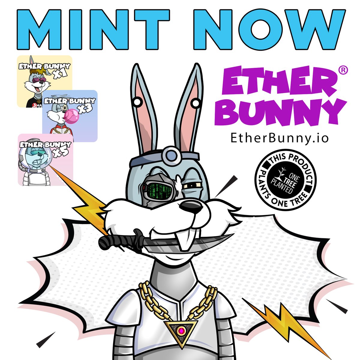 EtherBunnyNFT's tweet photo. ***
Ether Bunny - Public Mint is NOW!
Thursday - April 28

Get your Ether Eggs... hatching soon! 
PUBLIC MINT IS NOW!!!

https://t.co/vjZovXruOl  (MINT SITE)

https://t.co/pRB7eq1M0E

#EtherBunnyNFT #Mint #NFTdrops #NFT https://t.co/MIiOcrhAmp