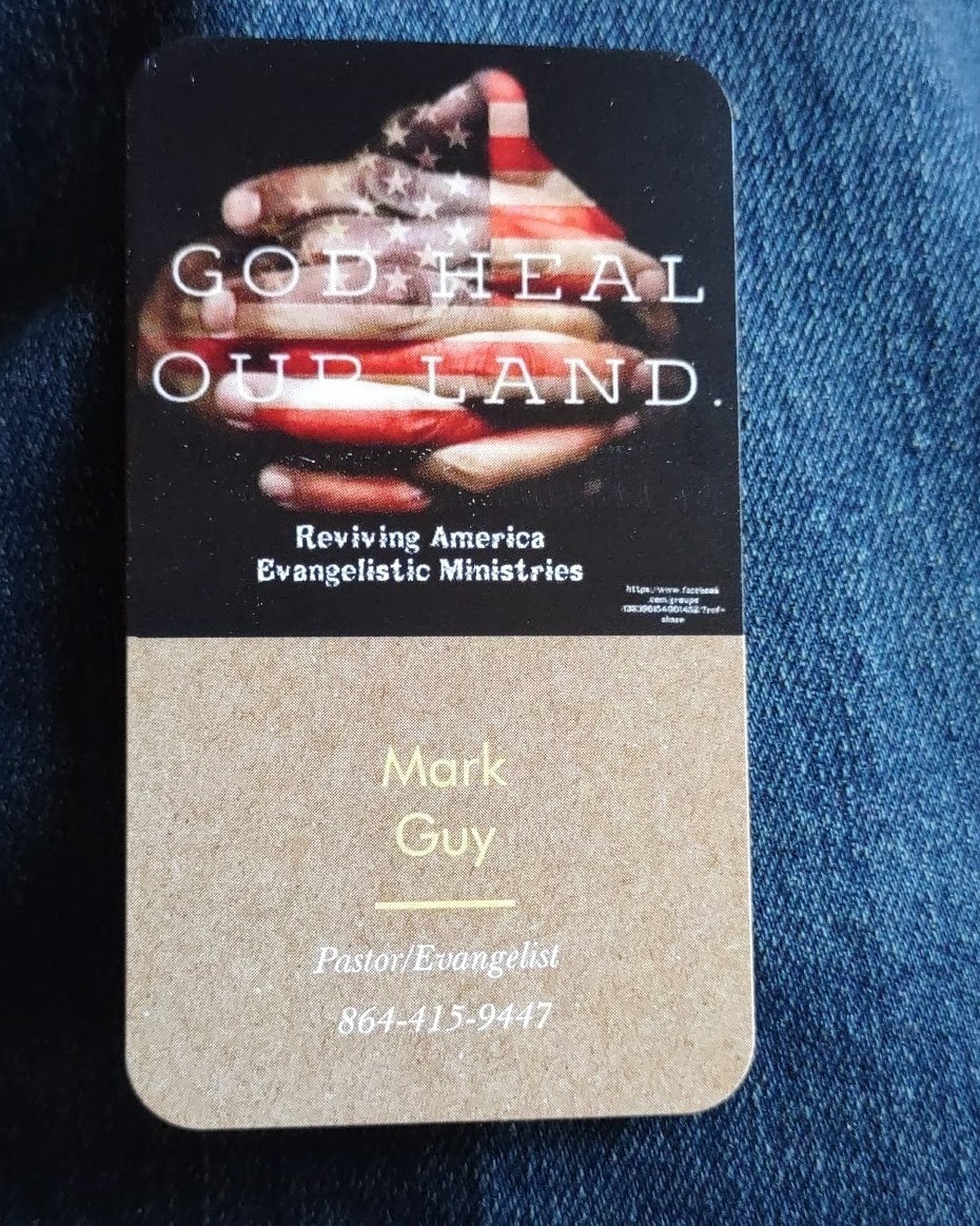 Here's pastor Mark information