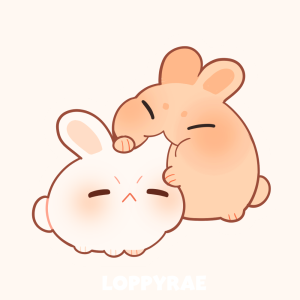 「the urge to bite your significant other 」|Loppy Rae: Shop open!のイラスト