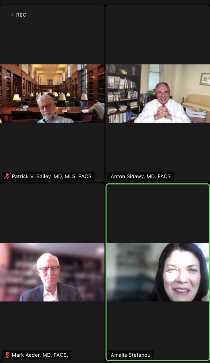 A160186's tweet photo. Very inspiring advice from great surgeons in this webinar organized by @acsYFA @AmCollSurgeons
@JFreischlag @StefanouAmalia @GWSurgChair
#proudtobefacs
#SurgeonsSowingHope
#SoMe4Surgery https://t.co/7zkFICfrxT
