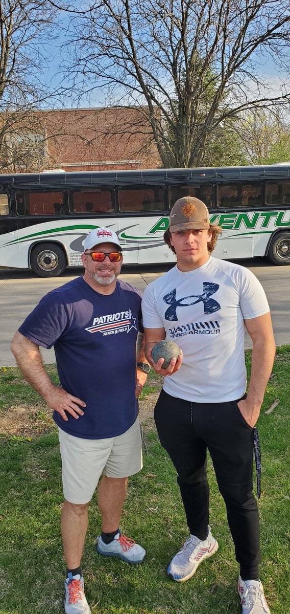 It finally happened. After an 11 year drought, we finally have a 50 foot shot putter. Congrats Zach on Placing 1st at the Omaha North Invite with a throw of 52'8.5". <a href="/MSHSactivities/">Millard South Activities</a>