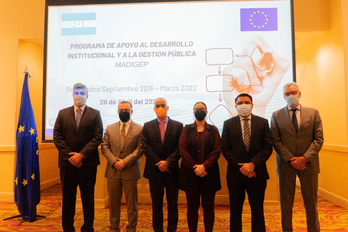 JaumeSeguraS's tweet photo. Hoy ha culminado uno de los programas más grandes de la #UE en Honduras para el apoyo a la gestión de políticas públicas del país. Deja un legado grande que esperamos seguir ampliando. Gracias @FabiolaAbudoj, #RobertoRamirez y @MarcioSierraD por acompañarnos. https://t.co/KWkua4mvC9