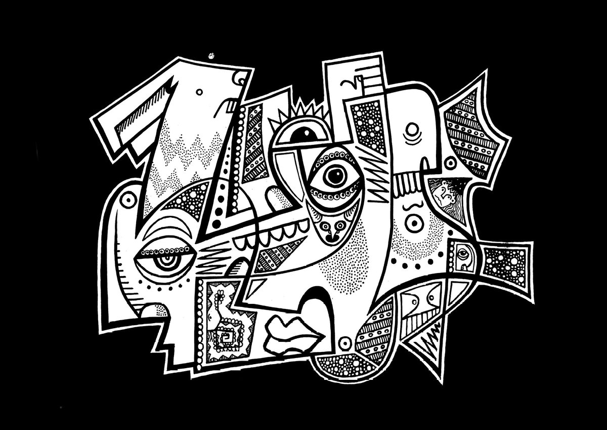 ThoughtBoxPro's tweet photo. @LuckyPigNFTs If you want one of my pieces I will mint it just for you, haha. The collection is not set to drop until the end of july so it will be exclusive! They come with a 1/1 custom colorized print as well and IP rights. You can find all of my work on insta in my bio. https://t.co/KxYUfUjmCR