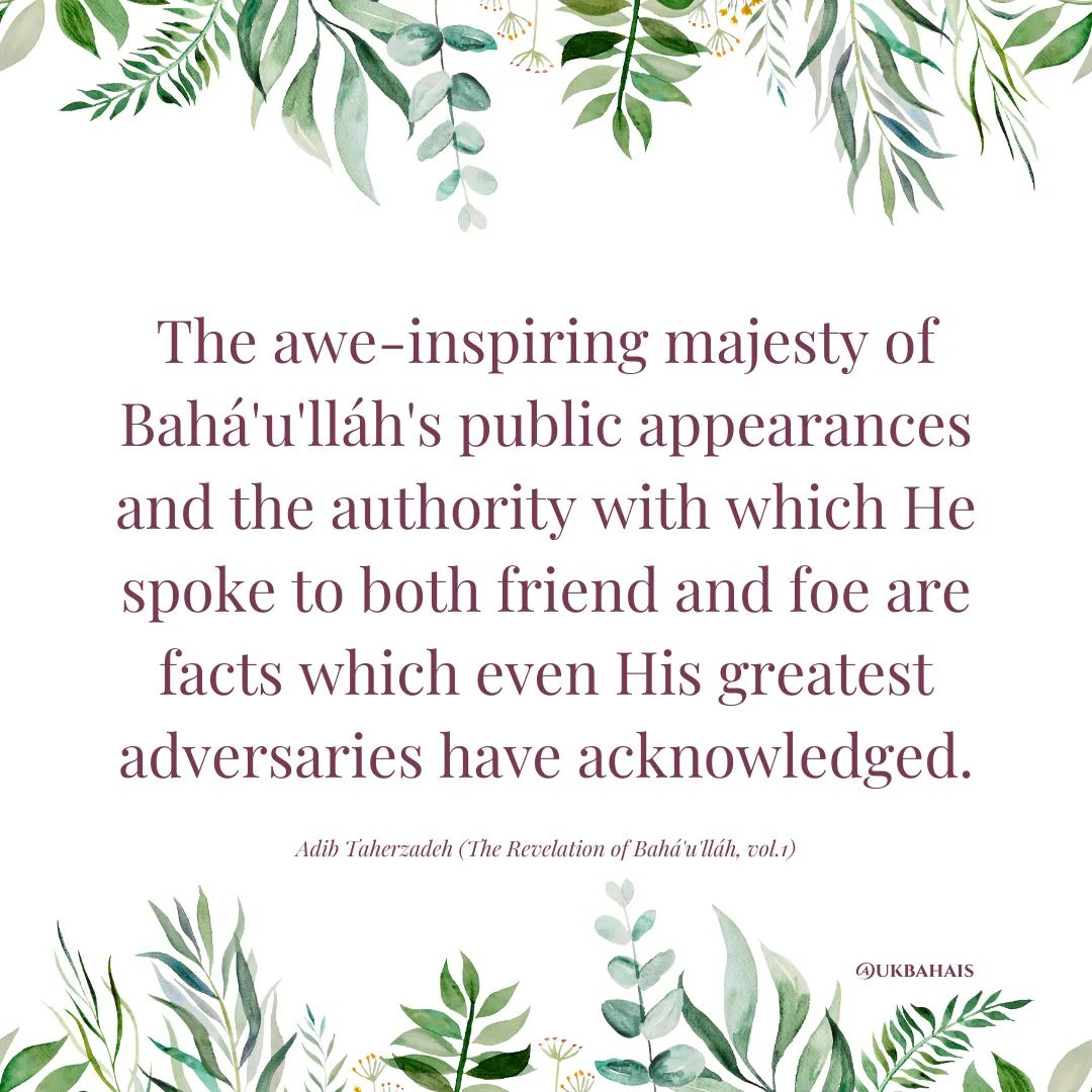 A Story of the "Most Great Festival" in the Garden of Ridván 🌹 (1/3)

#ukbahais #festival #bahai #community 

bit.ly/3OJBwbX