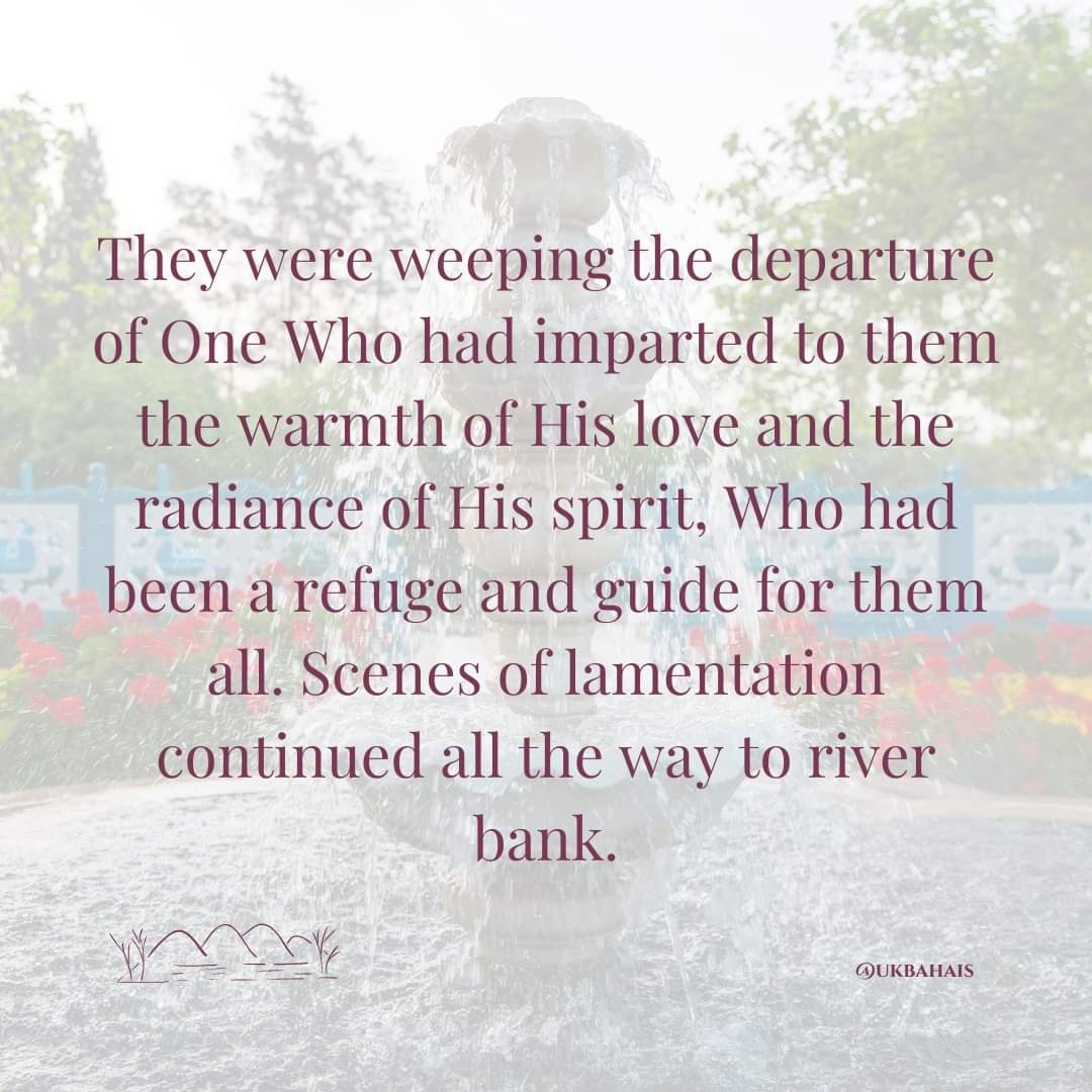A Story of the "Most Great Festival" in the Garden of Ridván 🌹 (2/3)

#ukbahais #bahai #ridvan #community #unitedkingdom 

bit.ly/3MFSyWm