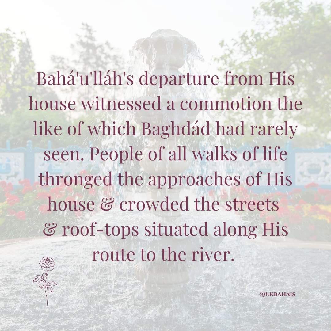UKBahais's tweet photo. A Story of the "Most Great Festival" in the Garden of Ridván 🌹 (2/3)

#ukbahais #bahai #ridvan #community #unitedkingdom 

https://t.co/62oRi0IzC5 https://t.co/C0g7TP8WBd