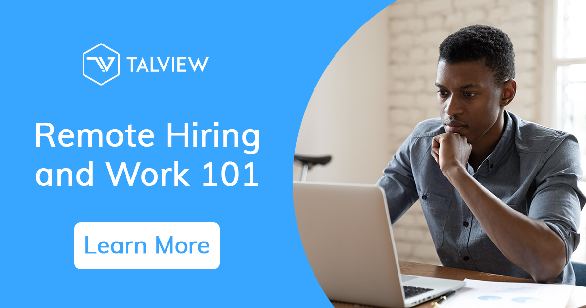 Talview's tweet photo. Looking for tips and tricks to take your #remotehiring game to the next level? Check out our guide today: https://t.co/ZY2WHK4o0D
#hr #hrtech #remotework #remoteworld #hrtips #hrtrends https://t.co/1CUQEPOpT9