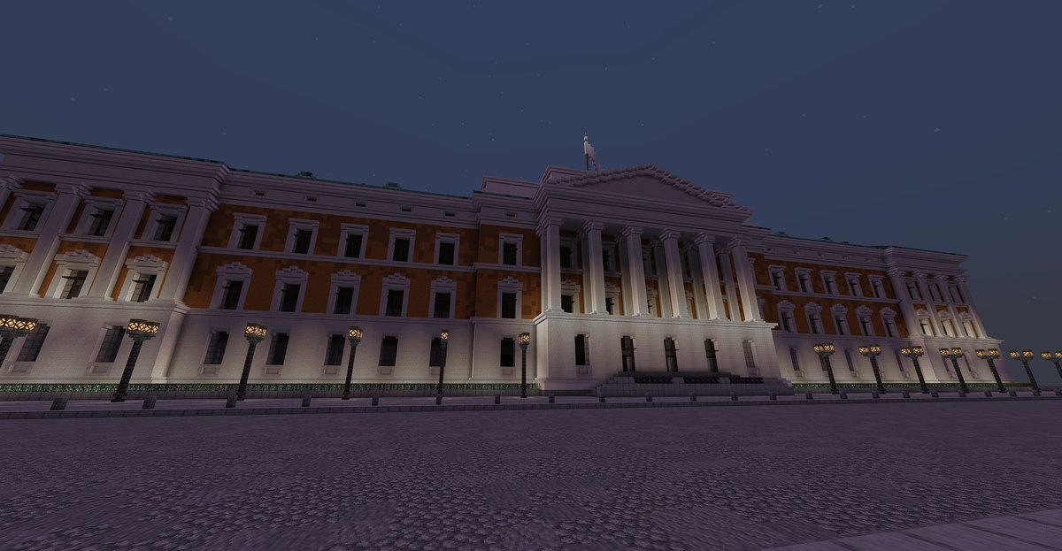 HMGOVMinecraft's tweet photo. HM Government | Proposes to give this building (Embassy) as a gift one of the respective countries as mentioned in our previously released apology letter. https://t.co/hHvnz8ue7k