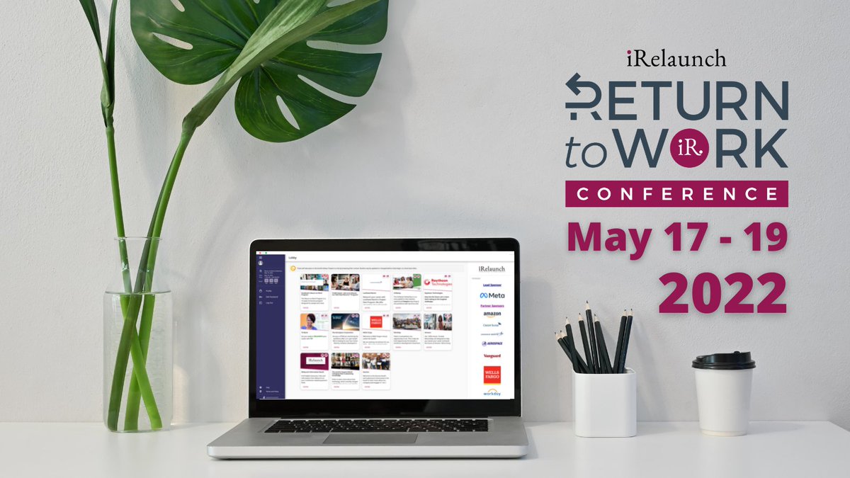 Macs_List's tweet photo. If you’ve taken a career break for any reason, you won’t want to miss the upcoming #iRelaunch #ReturnToWorkConference on May 17-19th from industry pioneers and the global career reentry experts at @iRelaunch > https://t.co/KB713mw0Tp https://t.co/aRKhIsKUDf