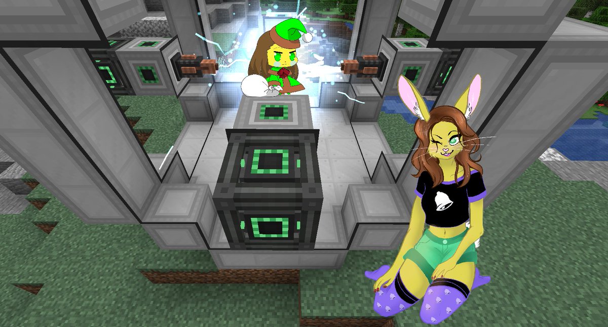 ClaireOmnicider's tweet photo. Stranded bunny on an island starts..making antimatter?! How'd she get that kind of tech?!?!
Minecraft: Oceanblock continues tonight!
#Vtuber #ENVtubers #VTuberUprising #FurryVTuber #MinecraftOceanblock https://t.co/TVfuaw6kaa