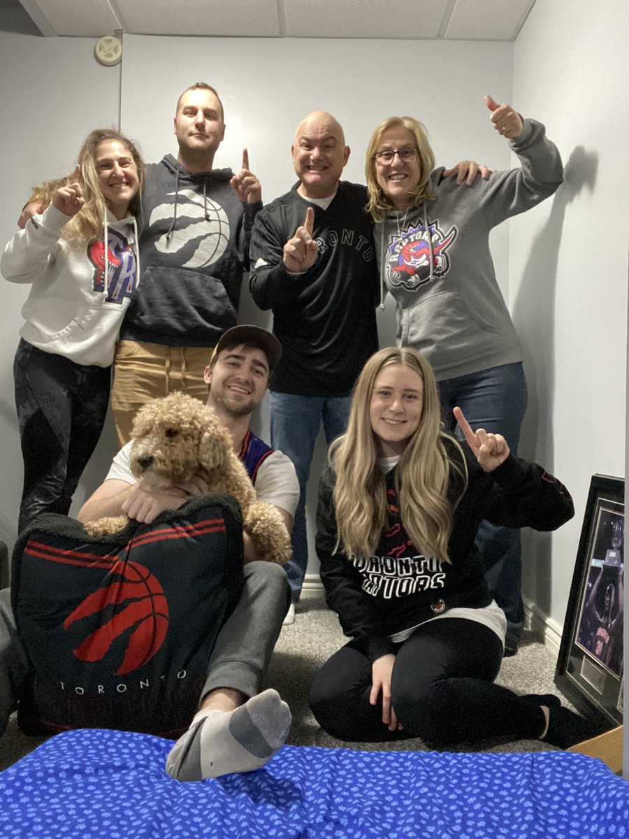 maryrobinson494's tweet photo. Supporting our @Raptors from Peterborough!🏀 Raps in 7💪🏼 https://t.co/TCooMWiHc8