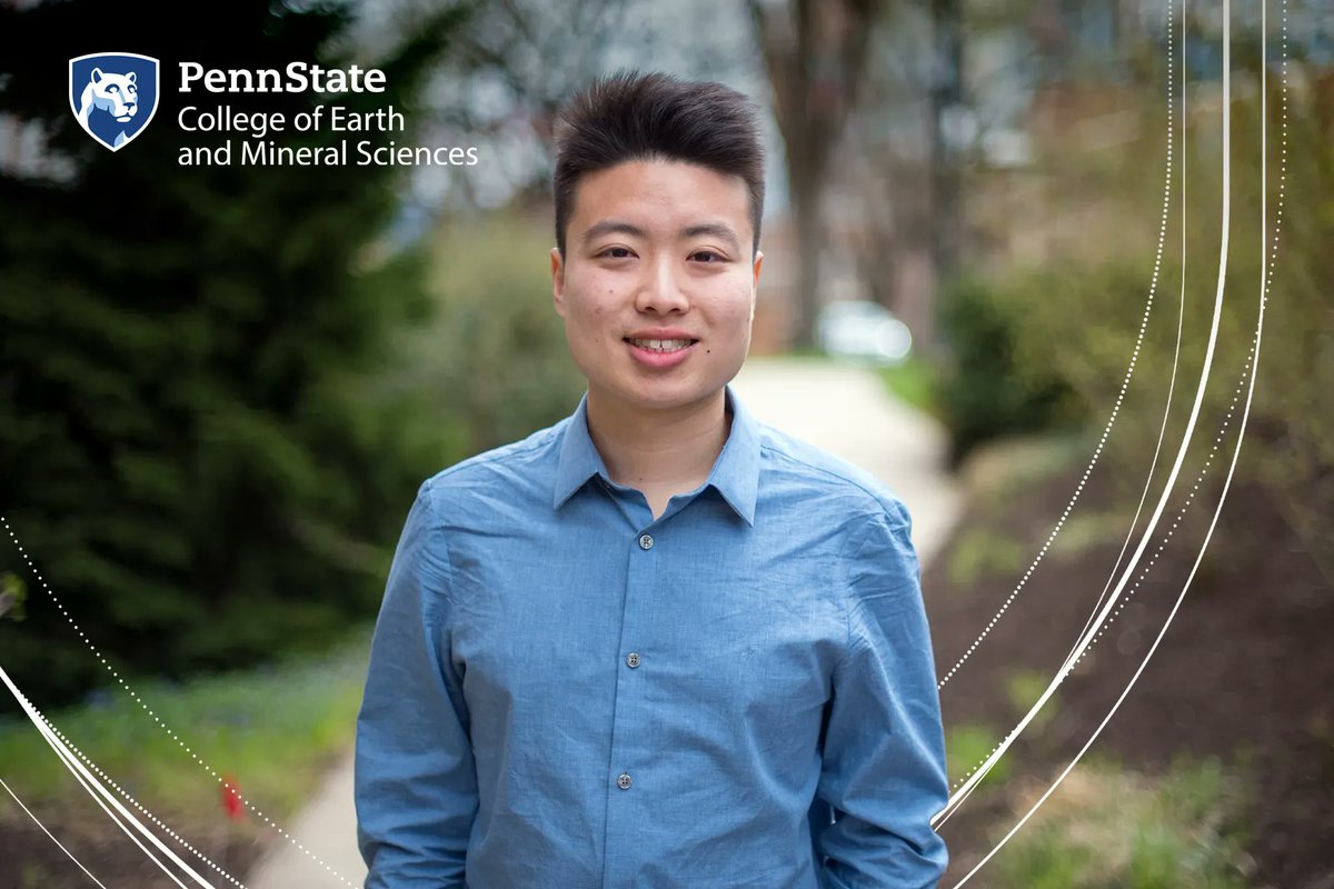 PSUEMS's tweet photo. For our graduation campaign, we're saying goodbye to @psumeteo grad @a98alvin. He'll be a first year Atmospheric Science Ph.D. student at the University of Maryland, College Park, studying climate and extremes using machine learning. #psugrad #emsgrad #psu22 #collegegrad https://t.co/POro5YmKo9