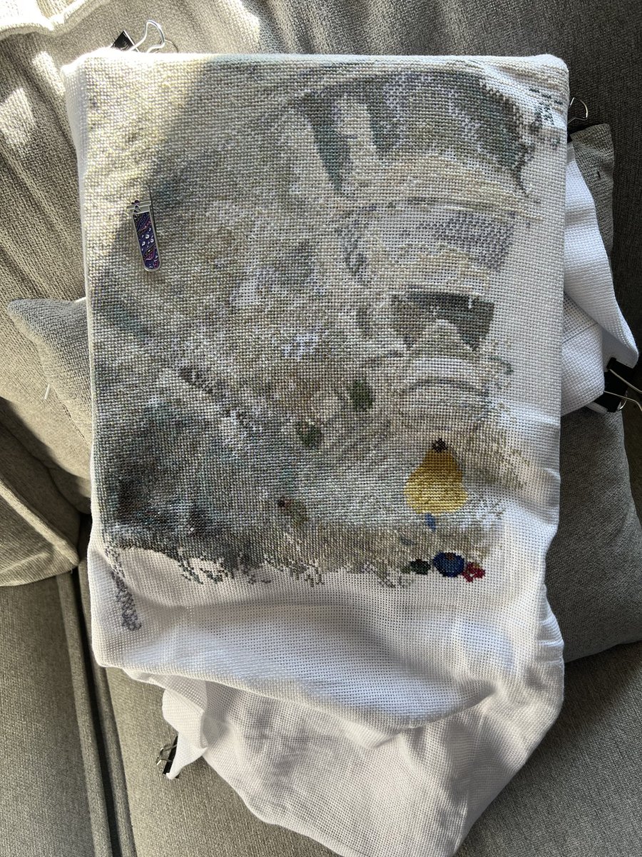 mnsalz91's tweet photo. @WoTDiverse 👋 I'm a queer, non-binary crafter. I'm currently working on this monstrosity of a cross stitch! You can find me @MxMaxNicNax as well. https://t.co/SDxnyWPvoY