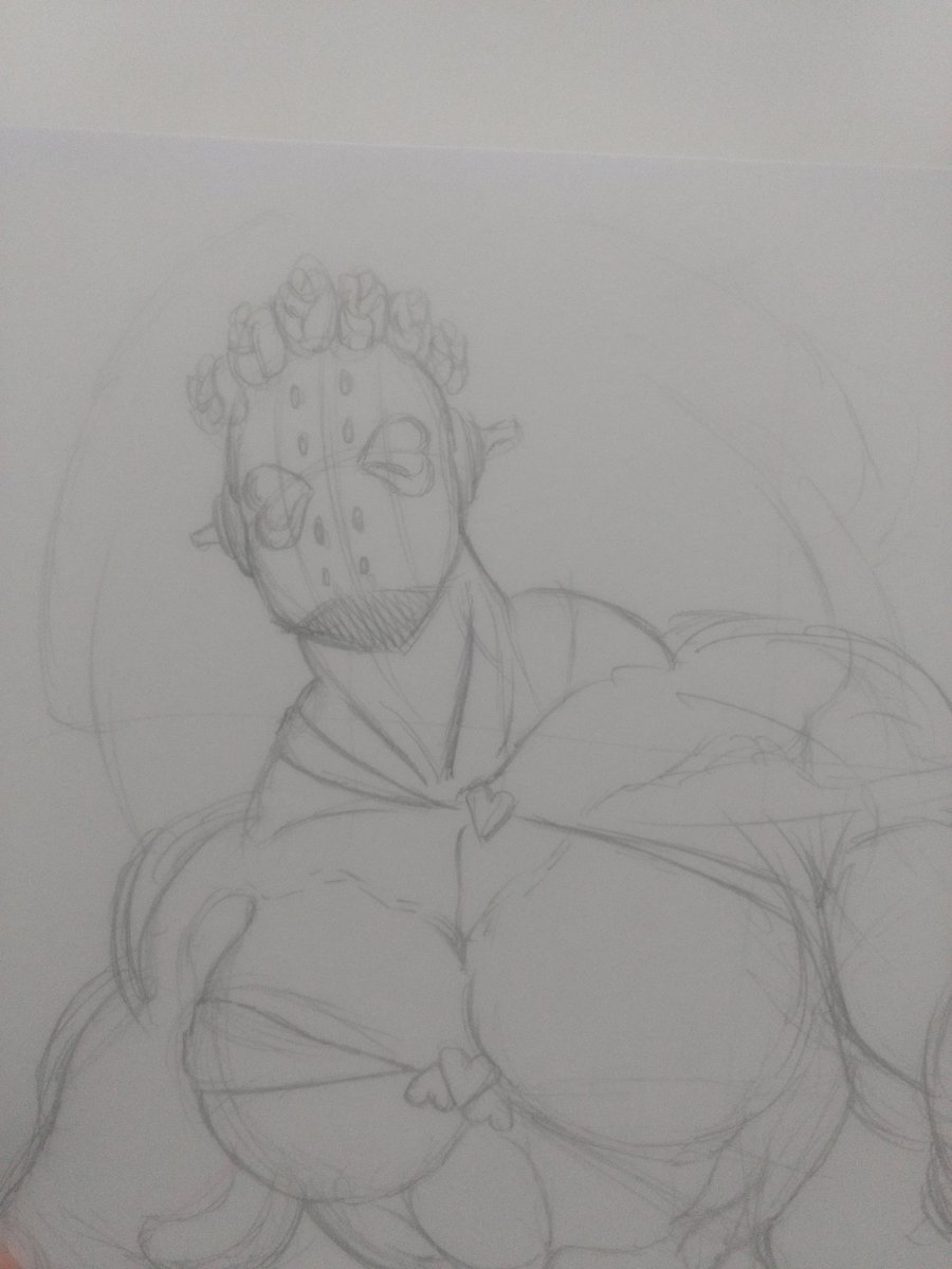 Odoruyama1's tweet photo. #JoJosBizarreAdventure #musclegirl #fancharacter #fanstand #OC
Hmm, what do you think? Do I make the most standard face of Stand, post Vento Aureo, more mechanical or a more human face for greater expression of the character? https://t.co/W4oFMuPTig