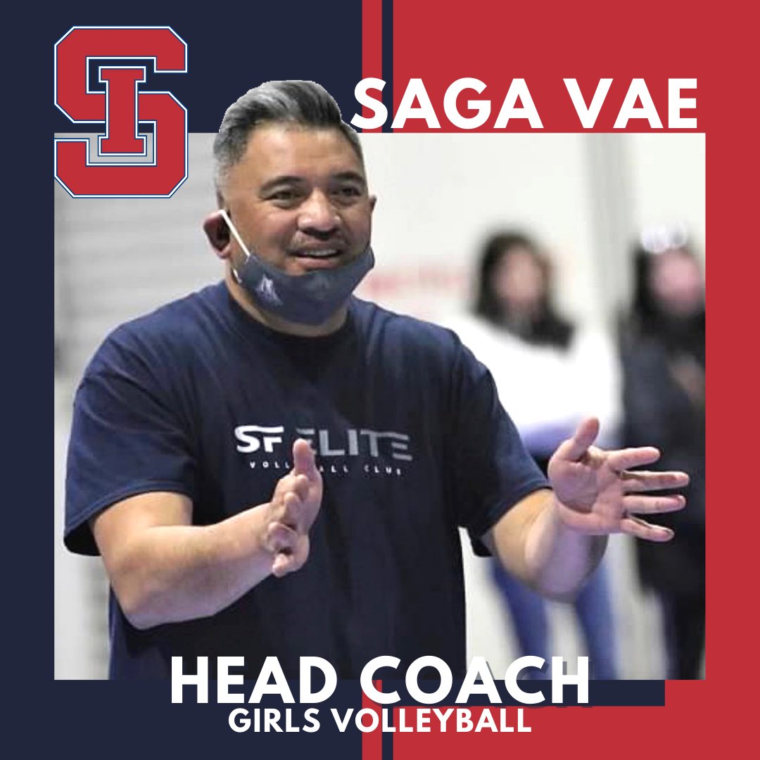 BREAKING NEWS!!

We are proud to announce that our Club Director, SAGA VAE, has accepted the position of Girls Varsity Volleyball Head Coach at St. Ignatius College Preparatory. #WeAreSi #sfelitevbc