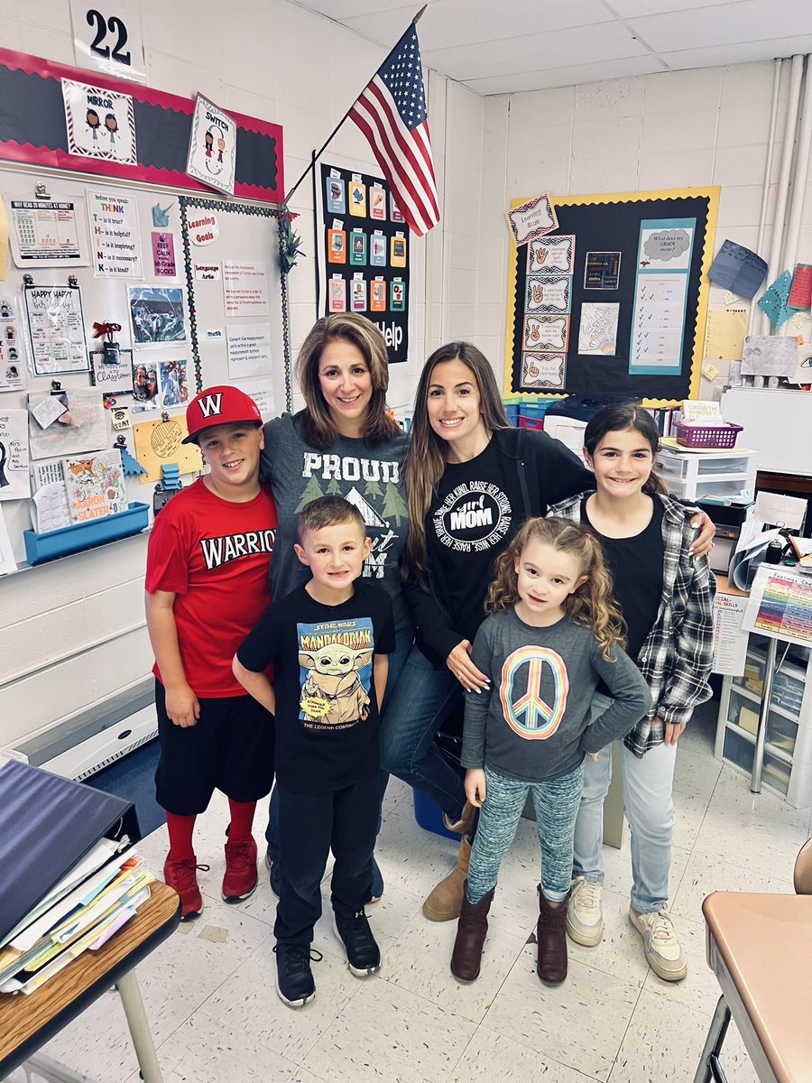 Take Your Child to Work Day 2022! 💜💛 Took 2 of mine today! These cuties were put to work, completed some work, &amp; we even got a kickball game in!Grateful to have this day back! ☺️  #takeyourchildtoworkday #5thgradeteacher #beyouspiritday <a href="/AShanfield/">Adrienne Shanfield</a>