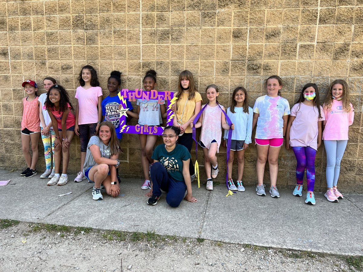 They did it!!!!!  So proud of these girls and how they pushed themselves and each other at their practice 5K!  <a href="/GOTRTriangle/">GOTR of the Triangle</a> <a href="/HilburnAcademy/">Hilburn Academy PreK-8</a> #ThunderGirls