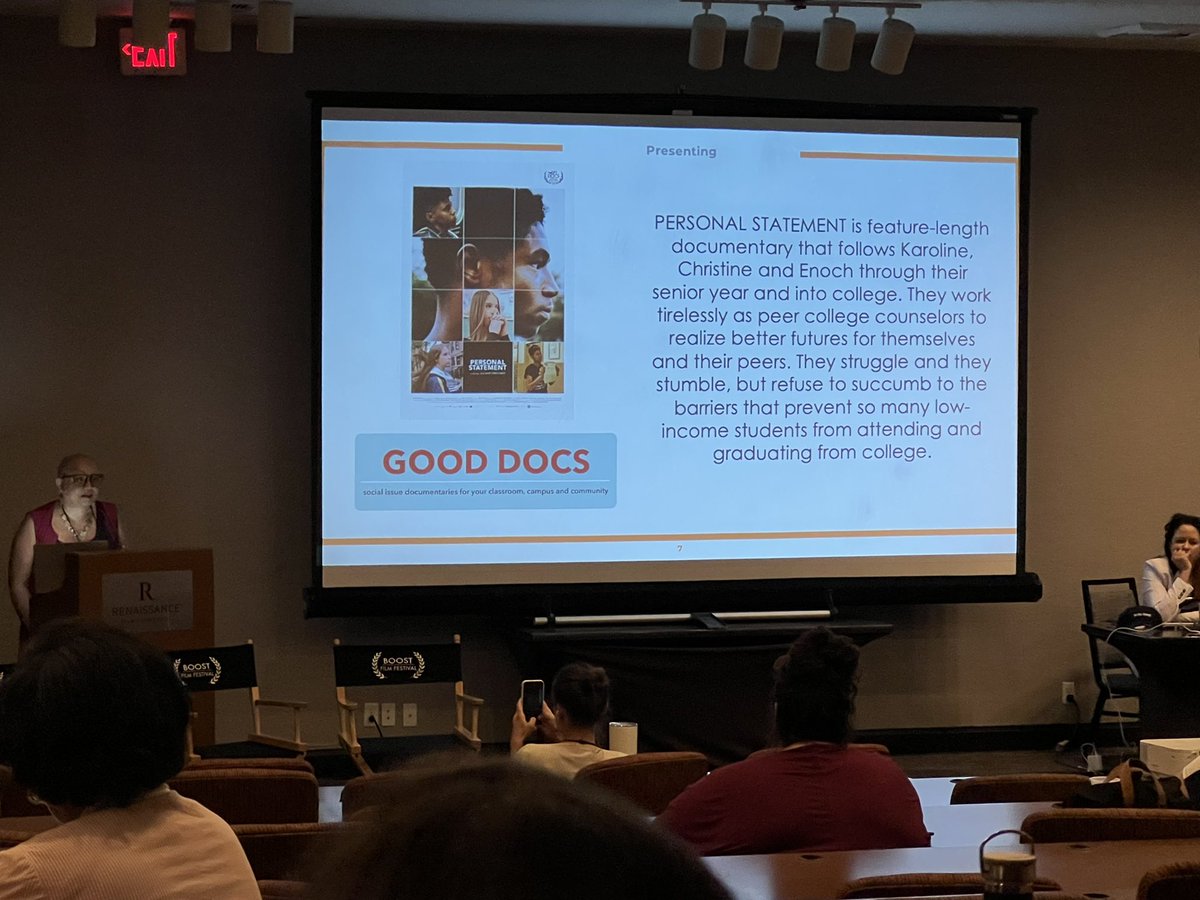 Lynne_Rutnik's tweet photo. 🎥 What a powerful story of resilient youth in NYC in the film ‘Personal Statement’. Our higher education leaders MUST see this film to better understand the barriers our students face when applying to college. #Afterschoolcollegeprep #Removethebarriers #DrToledo @TEAMBOOST https://t.co/Dv44YN66dc