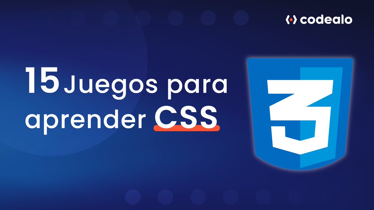 codealodev's tweet image. 🌟15 JUEGOS PARÁ APRENDER CSS🌟

Mega Hilo 🧵👇🏻