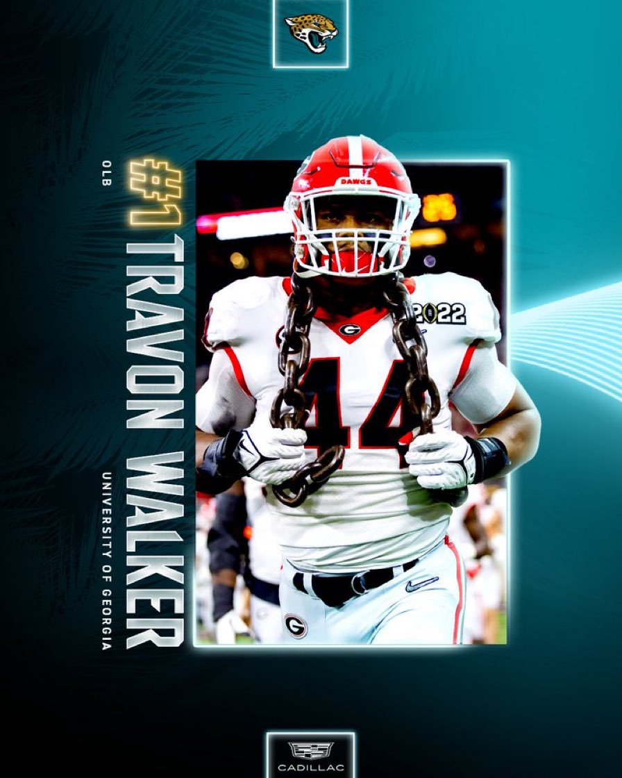 RapfestSports's tweet photo. Number 1 overall pick Travon Walker https://t.co/fBDZpkpXzk
