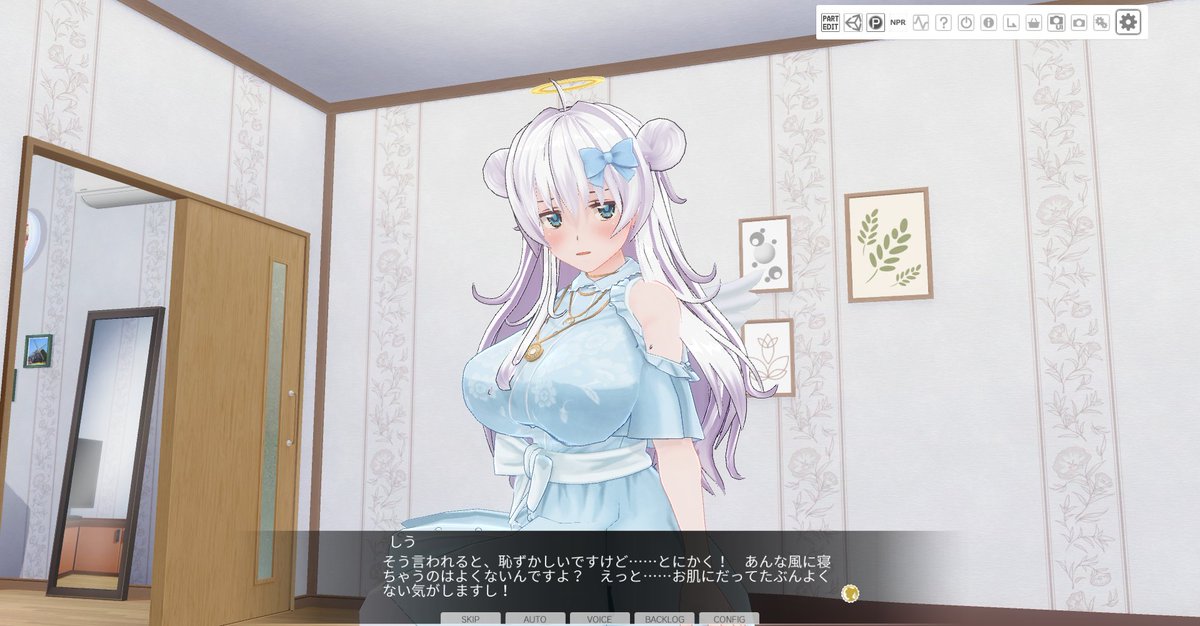 FGO28099714's tweet photo. #うたはーと
#詩羽しう
#天誅丑

カスメでしうしうと丑ちゃん作ってみました！！

#CM3D2 https://t.co/02XDXpfEs4