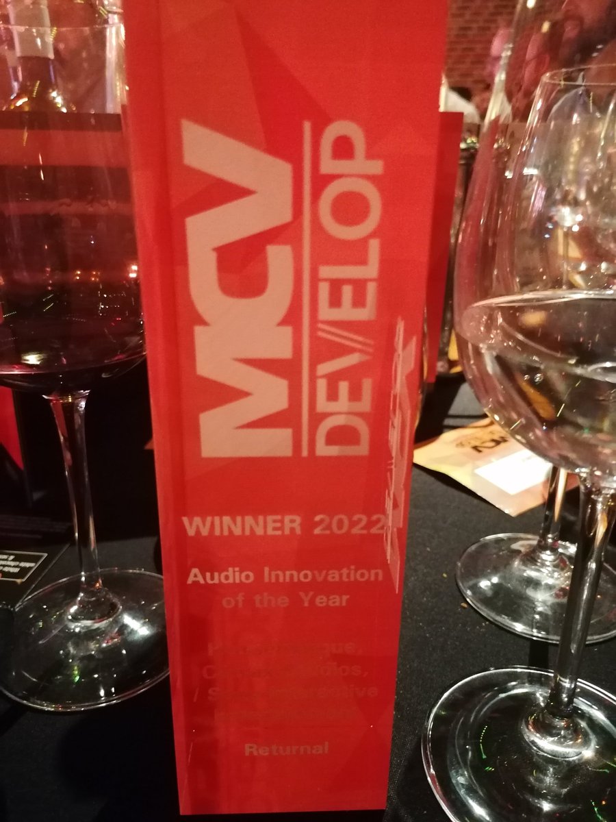 We won something tonight!! 🏆♥️🙏#Returnal #GameAudio