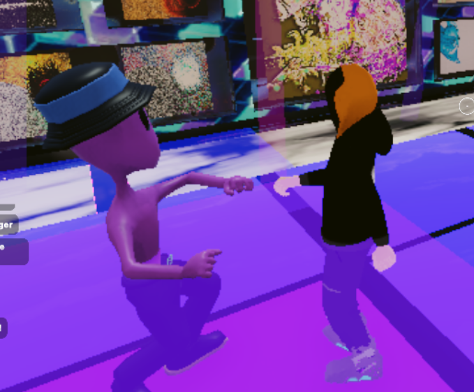 ElectrosV3's tweet photo. WE GETTING WILD #Alienfest @decentraland https://t.co/mCRRldf2dD