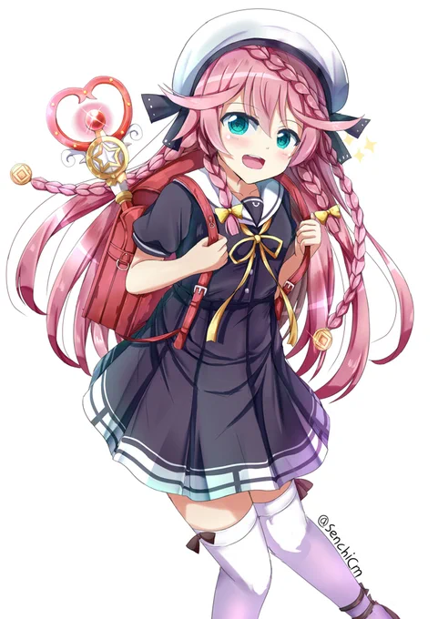 Angelica - Epic Seven
She's wearing this because it's "The Goddess Will" 😇
Morning! Nice day for drawing ain't?
#epicseven #e7 