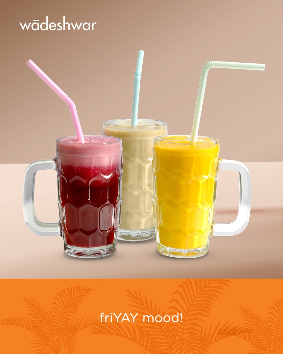 wadeshwar's tweet photo. Let the delicious flavours of our refreshing milkshakes add deliciousness to your Friday mood.
Dine in or order now from Wadeshwar!
#milshake #cooldrink #summer2022 #chilledmood #wadeshwar https://t.co/noG17sdyks