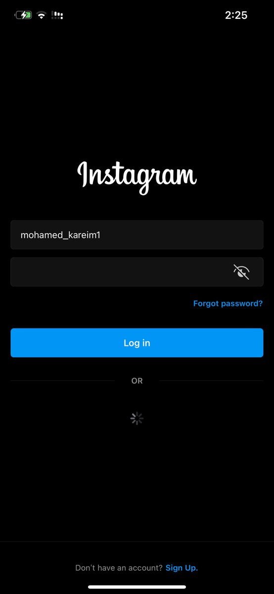 في حد صار معاه نفس مشكله في انستقرام ؟!!
من متصفح يفتح حساب من برنامج مايفتحش!