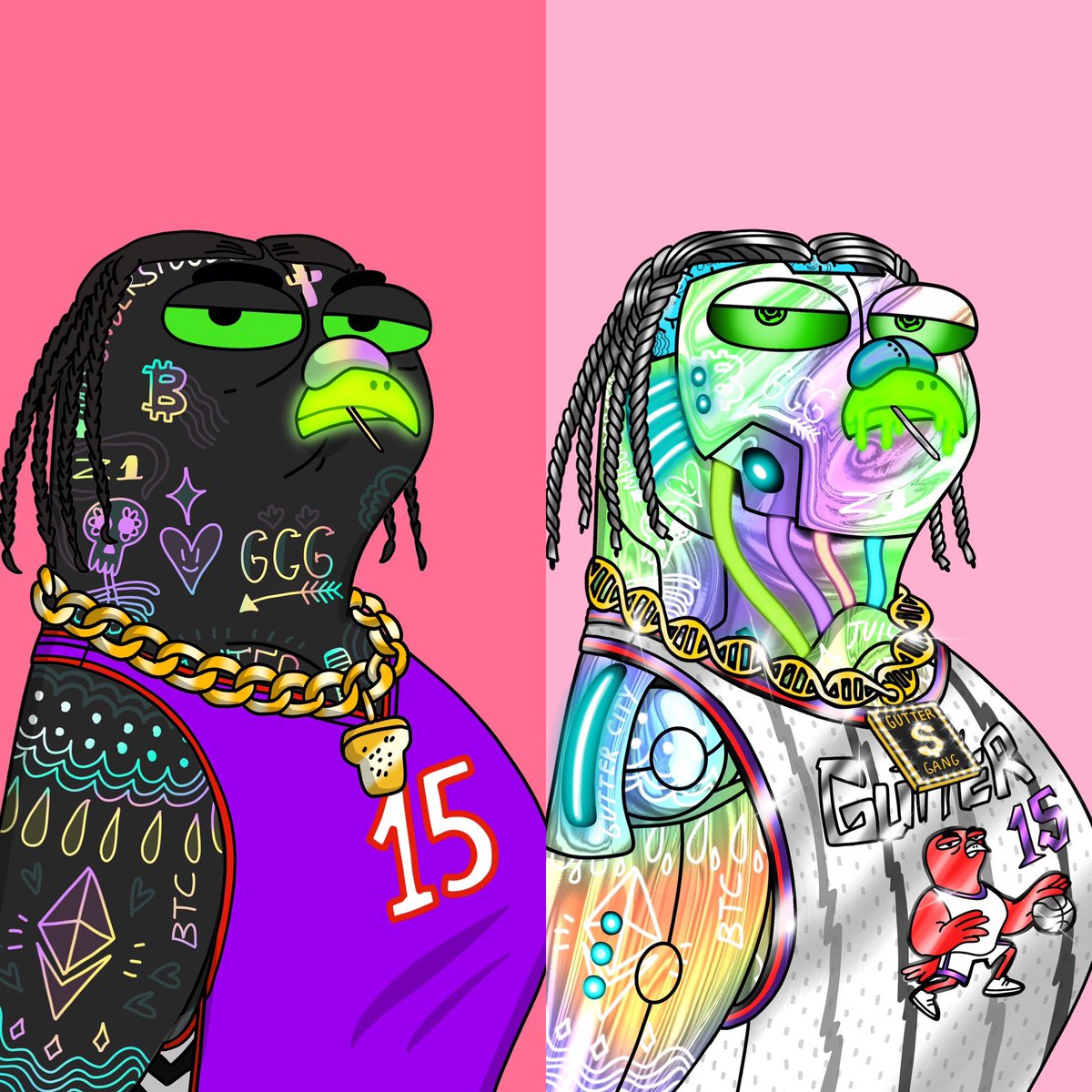 Just turned my rare pigeon into two rare pigeons!  Gang Gang!
<a href="/GutterCatGang/">Gutter Cat Gang</a>