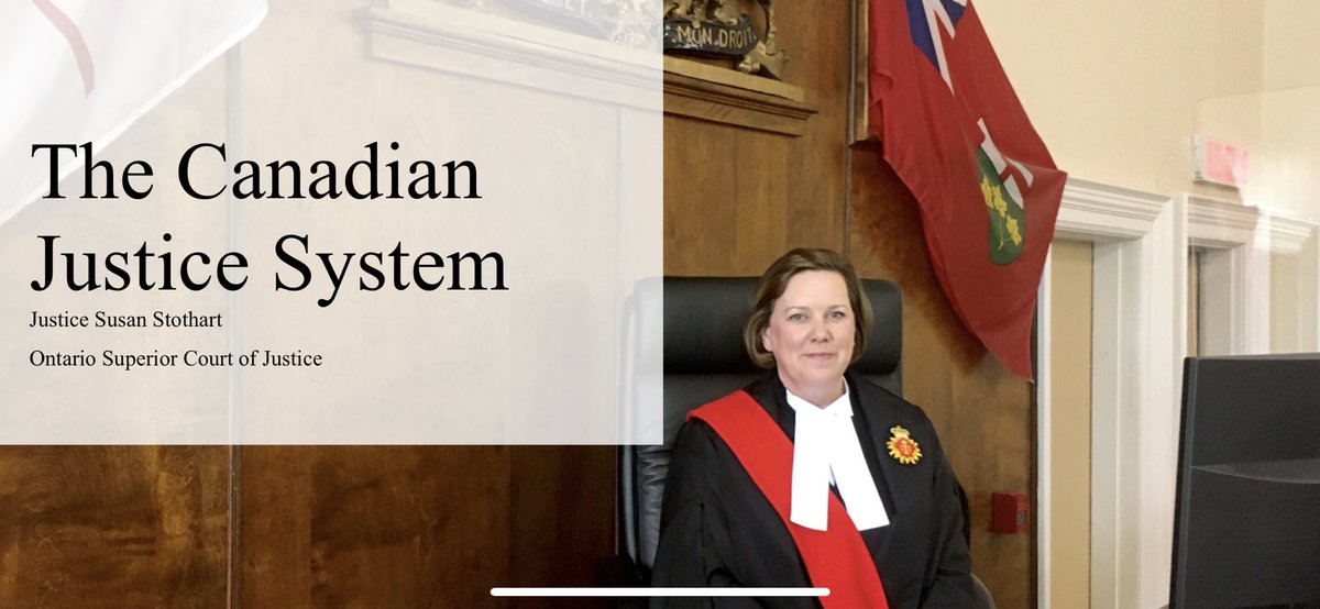 DavidBarrett000's tweet photo. A rare opportunity today for my Social Studies students to have direct conversation with Justice Susan Stothart of Ontario!  A great experience indeed @BaccalieuSchool https://t.co/UcEkivQPBh