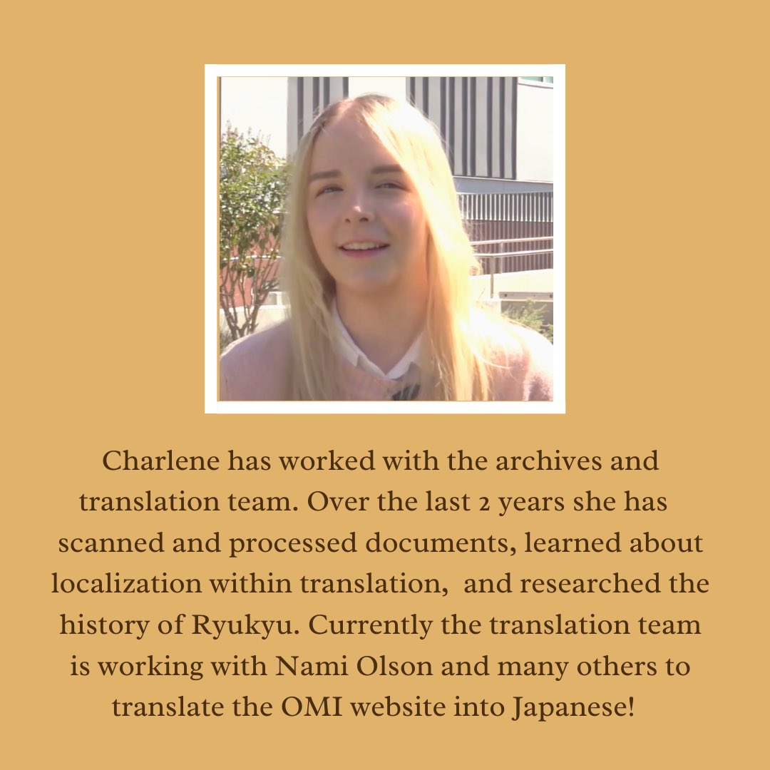 The Okinawa Memories Initiative tweet media