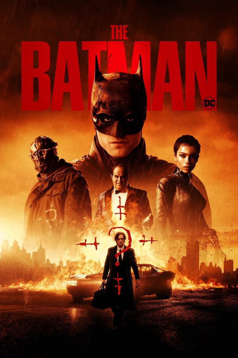 lucaskdickson's tweet photo. The Batman (2022)
⭐️⭐️⭐️⭐️
A really enjoyable, dark crime thriller batman. The 2 standouts from this movie are the city of Gotham (best Gotham we've ever seen) and the score (the music and sound really draw you in.) The Dark Knight AND The Dark Knight Rises still reign supreme. https://t.co/ceFB9l2tNw